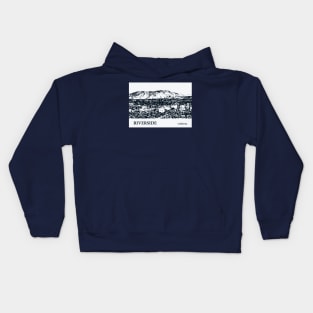 Riverside - California Kids Hoodie